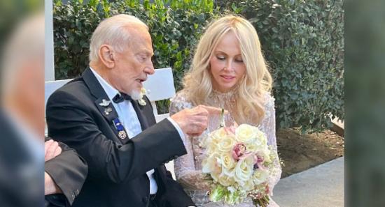 Moonwalker: Astronaut Buzz Aldrin weds again at 9
